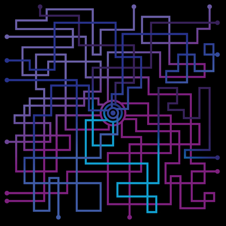 Lines colored abstract backgroundのイラスト素材