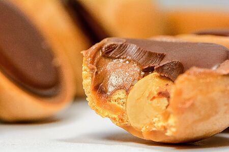 Food photos of delicious candy on the table