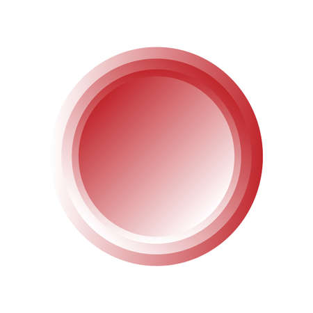 Pink concave button icon. Round badge. Click menu element. Modern art. Mobile design. Vector illustration. Stock image.のイラスト素材