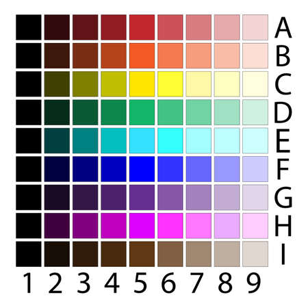 color palette. Pastel color. Rainbow background. Bright design. Pastel background. Vector illustration. stock image.のイラスト素材