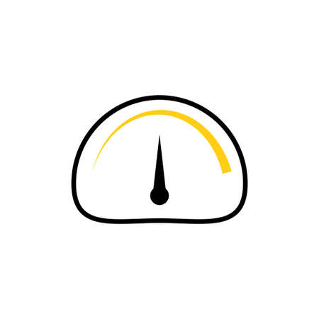 Half tank arrow, great design for any purposes. Vector illustration. stock image.のイラスト素材