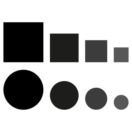 squares circles brush grunge. Grunge texture. Circle squares frame set. Vector illustration. Stock image.のイラスト素材