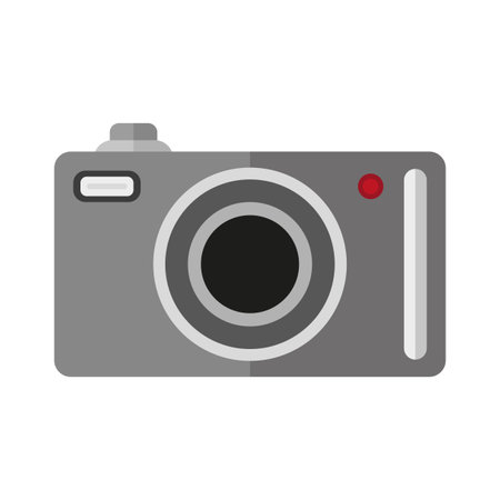 Camera icon. Video frame icon. Photo frame. Vector illustration. Stock image.のイラスト素材