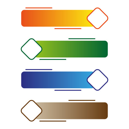 search banners. Social media interface concept. Vector illustration. stock image.のイラスト素材