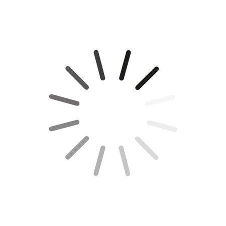 loading icon. Computer technology concept. Load internet data symbol. Vector illustration. Stock...