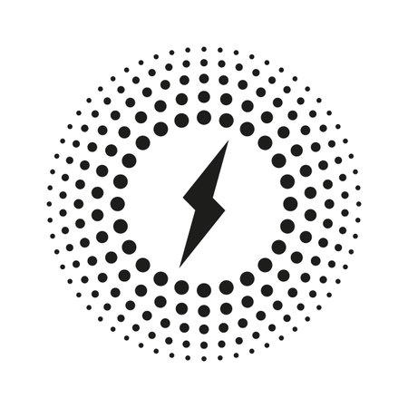 wireless charging icon. Digital technology. Vector illustration.のイラスト素材