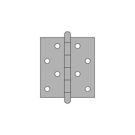 hinge door icon. Vector illustration.のイラスト素材