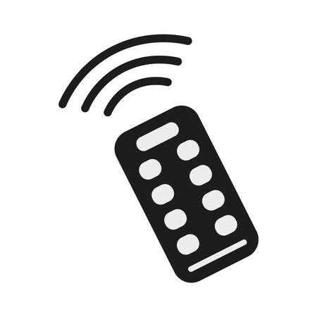 remote control icon. Vector illustration.のイラスト素材