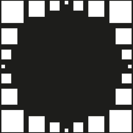Square cube geometric. Geometric shape. Geometric pattern. Vector illustration.のイラスト素材