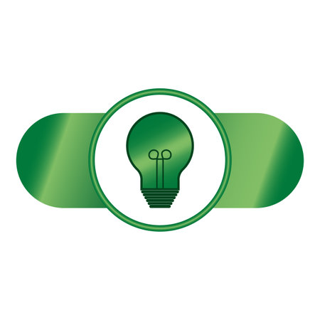 Green energy efficiency. Vector logo. Chart concept. Green energy background. Vector illustration.のイラスト素材