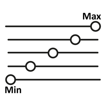 black icon mixing console. Audio radio app. Vector illustration.のイラスト素材