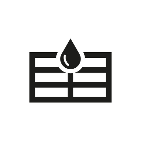 Sewerage system icon. Vector illustration. stock image.のイラスト素材