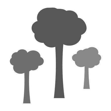 Tree icon. Vector illustration. EPS 10.のイラスト素材