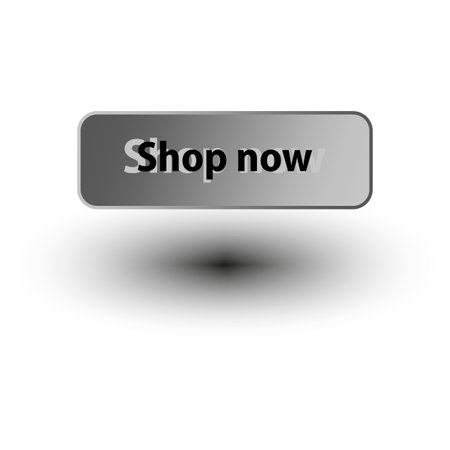 Shop now button. Vector illustration. EPS 10.のイラスト素材