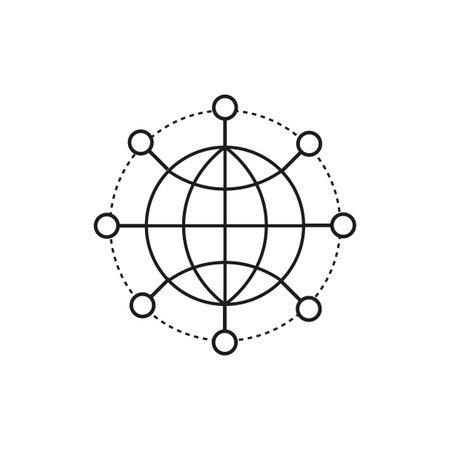 Internet of things icon. Vector illustration. Eps 10.のイラスト素材