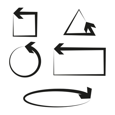 Smooth Line Icons. Line icons collection. Vector illustration. EPS 10.のイラスト素材