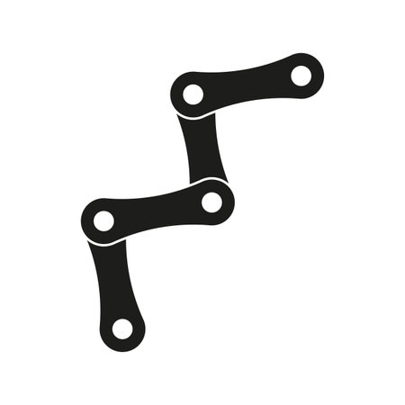 Chain icon. Vector illustration. EPS 10.のイラスト素材