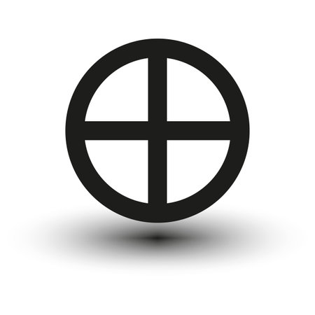 Native spirituality icon. Vector illustration. EPS 10.のイラスト素材