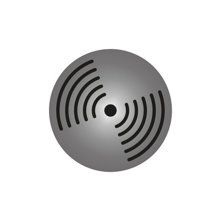 CD, Vinyl icon. Vector illustration. EPS 10.のイラスト素材