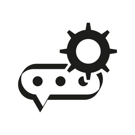 Technical Support Sign. Vector illustration. EPS 10.のイラスト素材