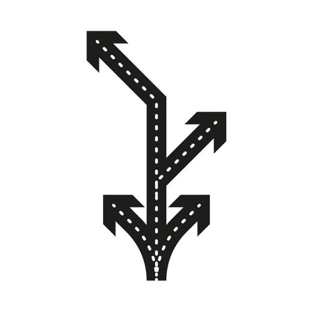 Split icon. Split vertical arrow. Split horizontal arrow.
