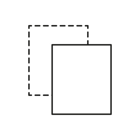 Copy icon. Vector illustration. EPS 10.のイラスト素材
