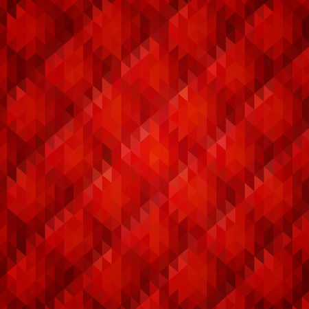 Abstract red geometric vector background with the .のイラスト素材