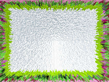 Multi-colored background in the form of a frame with a gradient effect, there is an empty space white background.の写真素材