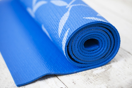 yoga mat の写真素材