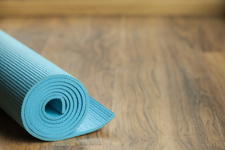 yoga matの写真素材