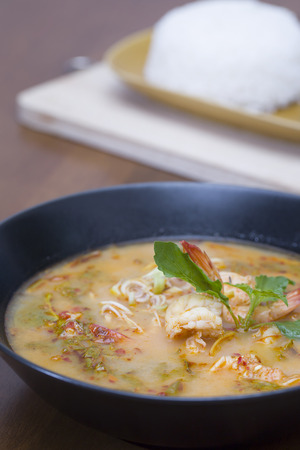 Tom Yam Kung (Thai cuisine)の写真素材