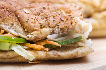 Ham sandwichesの写真素材