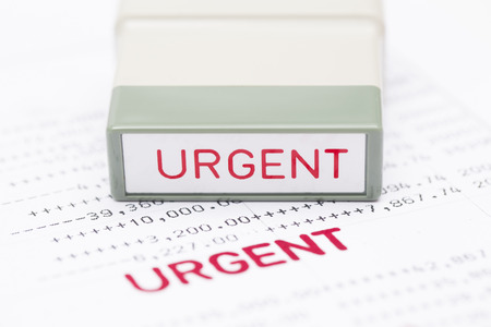 urgent document, bank statement, financial conceptの写真素材
