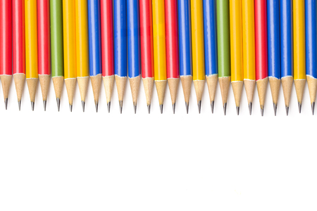 colorful pencilsの写真素材