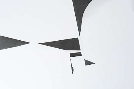 Photocopy white paper texture and background, close upの写真素材