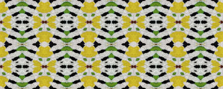African Pattern. Gray Texture. Abstract Kaleidoscope Print. Seamless Tie Dye Illustration. Ikat Asian Motif. African Tgibal Rugs Pattern.の写真素材