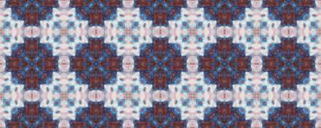 Shibori Ornament.  Indigo and Black Textile Print. Tribal Backdrop.  Multicolor Natural Ethnic...