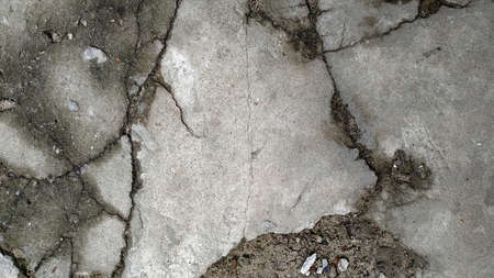Bitumen Texture. Horizontal Abstract Effect. Old Street. Charcoal Gray Cement. Bitumen Design. Grey...