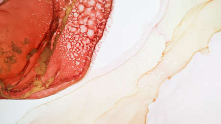 Vintage Invitation. Alcohol Ink Template. Marble Image. Liquid Vintage Invitation. Aquarel Invitation. Vibrant Element. Creative Sketch Artwork.の写真素材