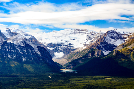 Lake Louise, Canadian Rockiesの写真素材