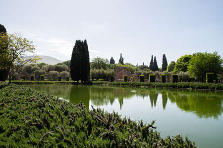 Villa Adriana (Tivoli, Italy) - Garden in Pecile