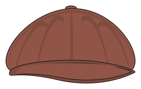 brown hat