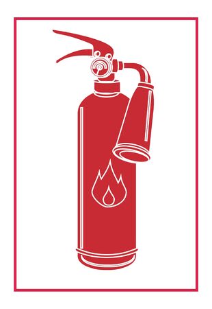 red fire extinguisherの写真素材