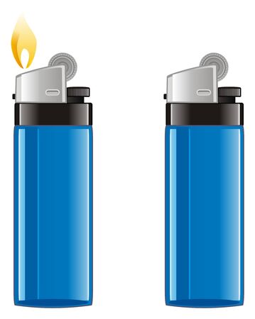pair of lightersの写真素材