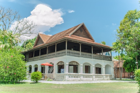 Colonial buildings North of Thailandのeditorial素材