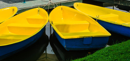 The park is a great getaway for people in the city の写真素材