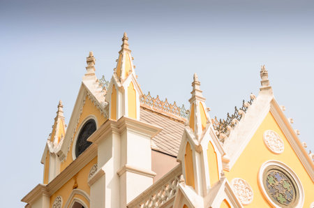 Western Architecture in Thailand Countries in Southeast Asia の写真素材