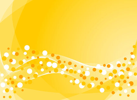 Abstract background in yellow. Vector-Illustrationのイラスト素材