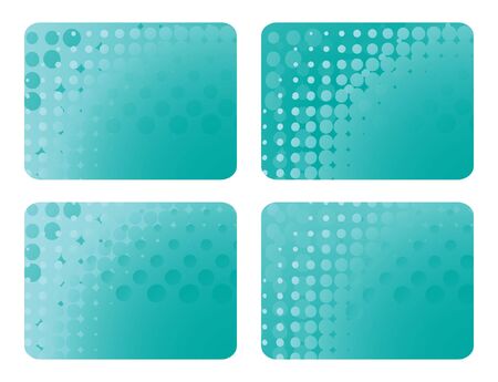 Set of abstract banners.のイラスト素材