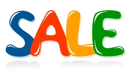 Sale messageのイラスト素材